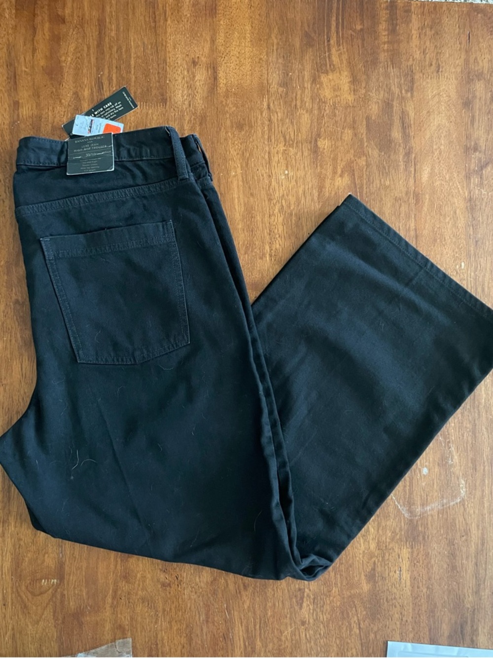 Banana Republic luxe high rise jean trouser pant